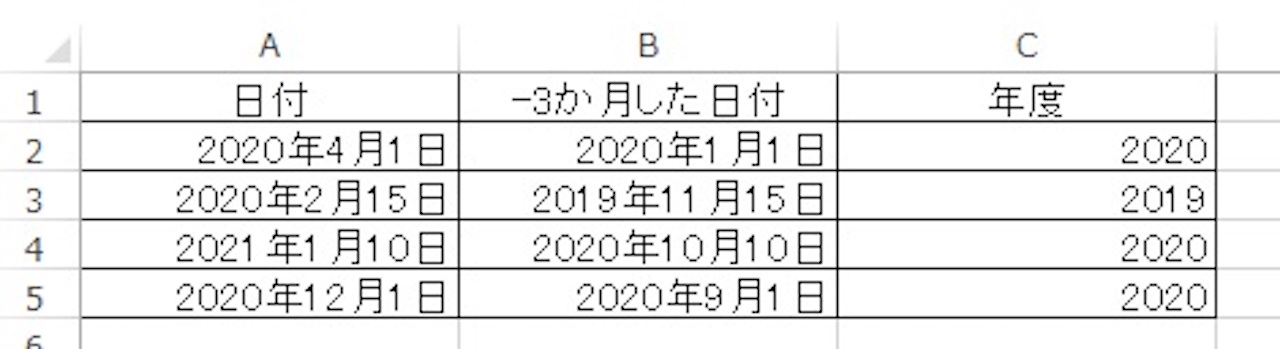 Excelで年度を表す方法を2つ紹介 四半期などにも応用可