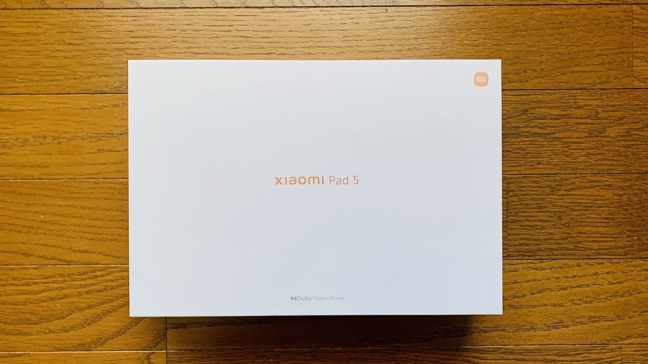 Xiaomi Pad 5の箱