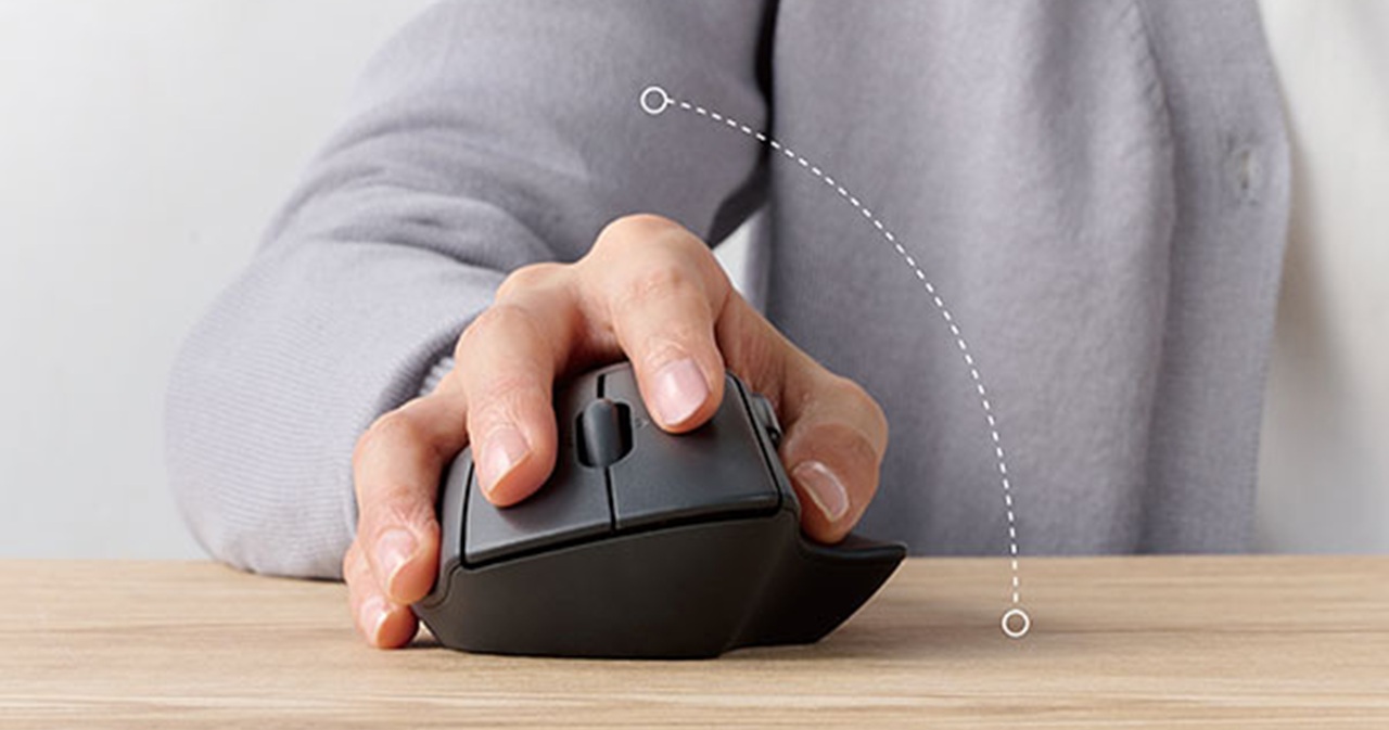 SHELLPHA M-SH30DBSKBKのマウスの傾斜