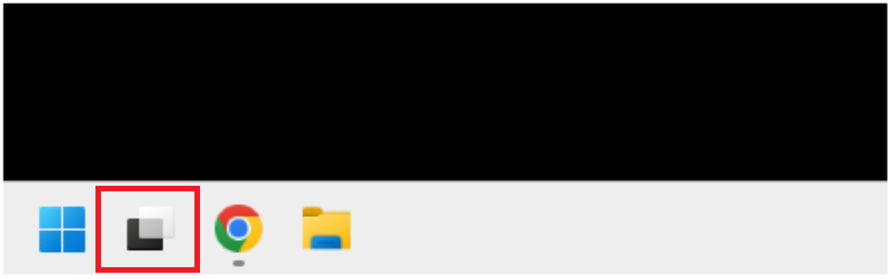 仮想デスクトップを管理できるタスクビューの使い方①