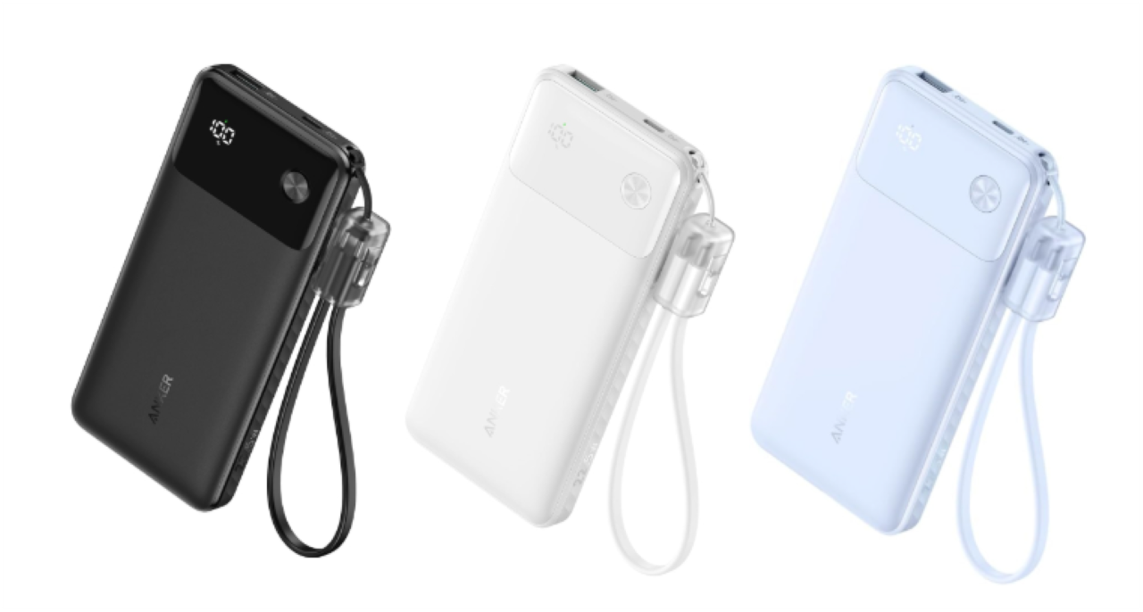 Anker A1388N11、A1388N21、A1388NV1の違いは本体カラー