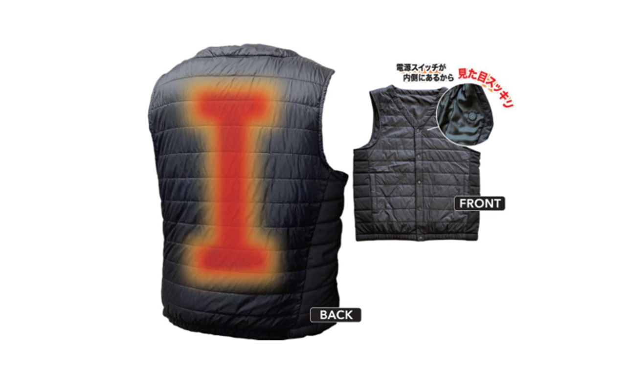 【コメリのヒーターベストをレビュー】安くて、安心感のある電熱ベスト